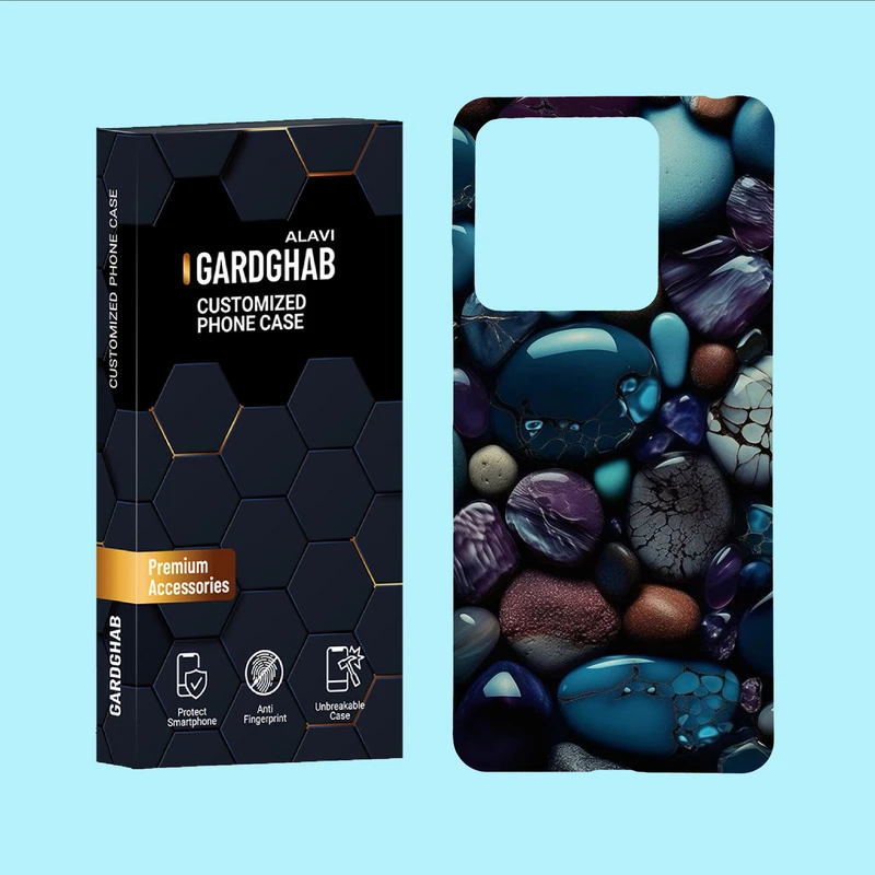 کاور گارد قاب علوی مدل هنری مناسب برای گوشی موبایل شیائومی Redmi Note 13 5G