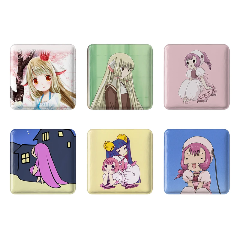 مگنت خندالو طرح انیمه چوبیتس Chobits کد 1366A مجموعه 6 عددی