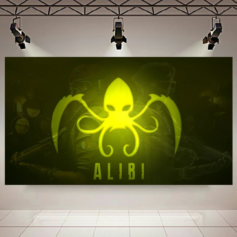 تابلو بوم طرح Game مدل Rainbow six siege (ALIBI) کد AR4700