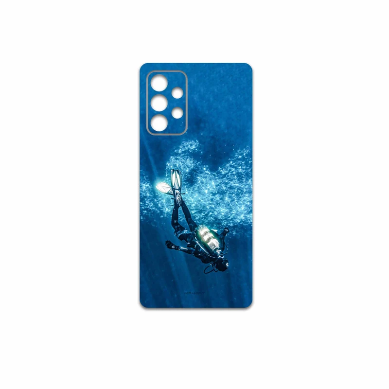 برچسب پوششی ماهوت مدل Scuba-Diving مناسب برای گوشی موبایل سامسونگ Galaxy A52 5G