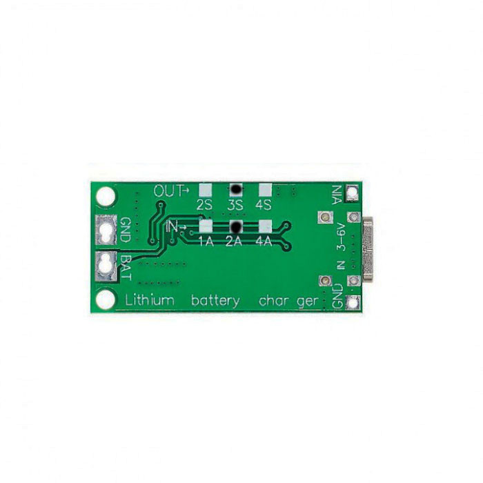 ماژول شارژ باتری لیتیومی 3 سل 2 آمپر مدل USB TYPE-C بسته 2 عددی