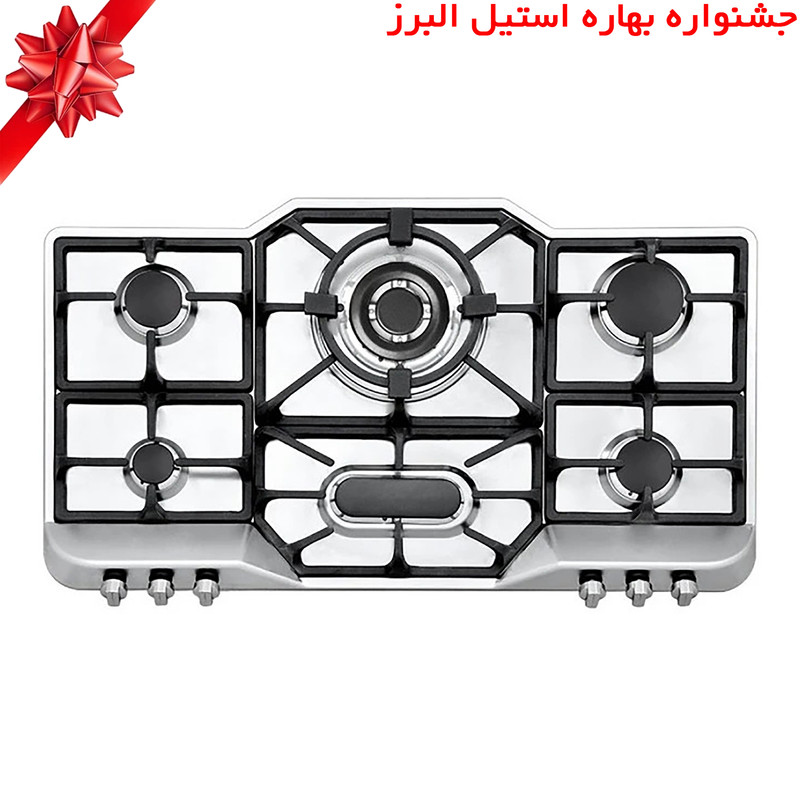 اجاق گاز صفحه ای استیل البرز مدل S-6901