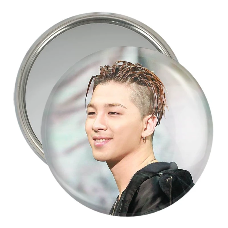 آینه جیبی خندالو مدل ته یانگ گروه بیگ بنگ BIGBANG  کد 12578