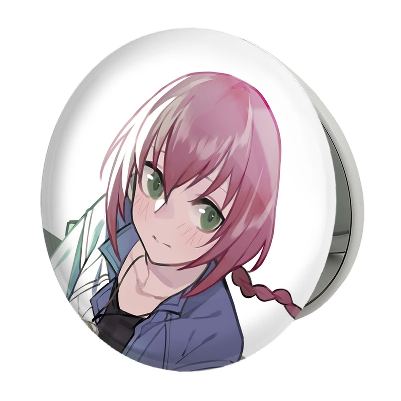 آینه جیبی خندالو طرح سوو انیمه تاریک تر از سیاهی Darker than black مدل تاشو کد 22566 