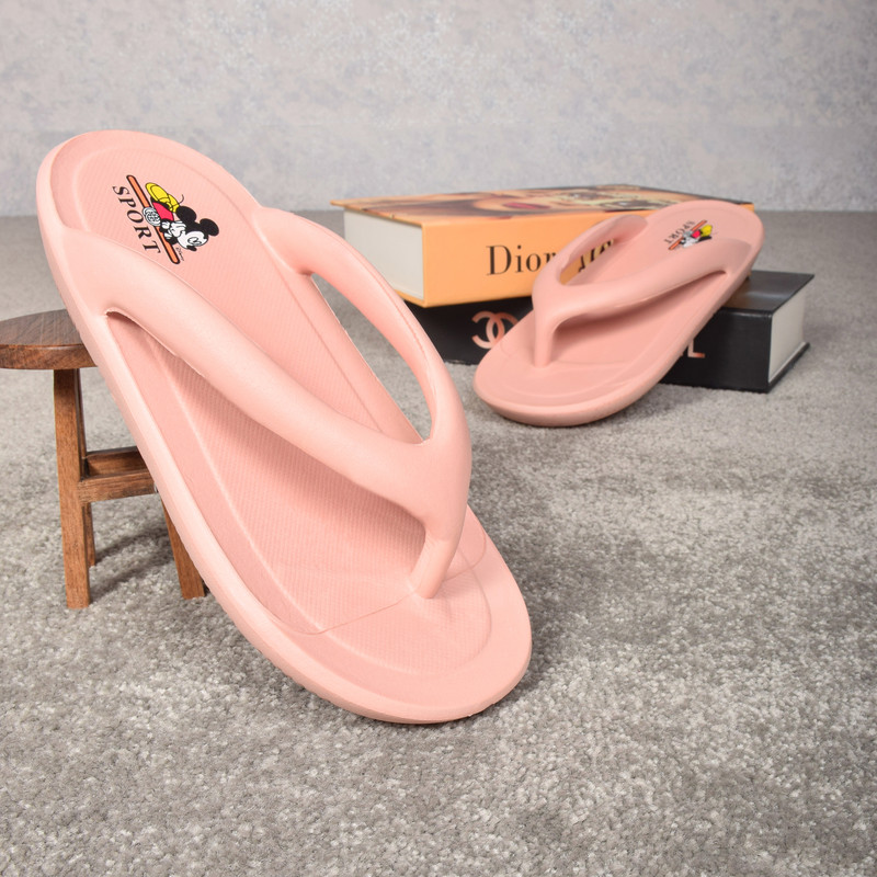 دمپایی لاانگشتی زنانه مدل میکی موس KLBS.2765