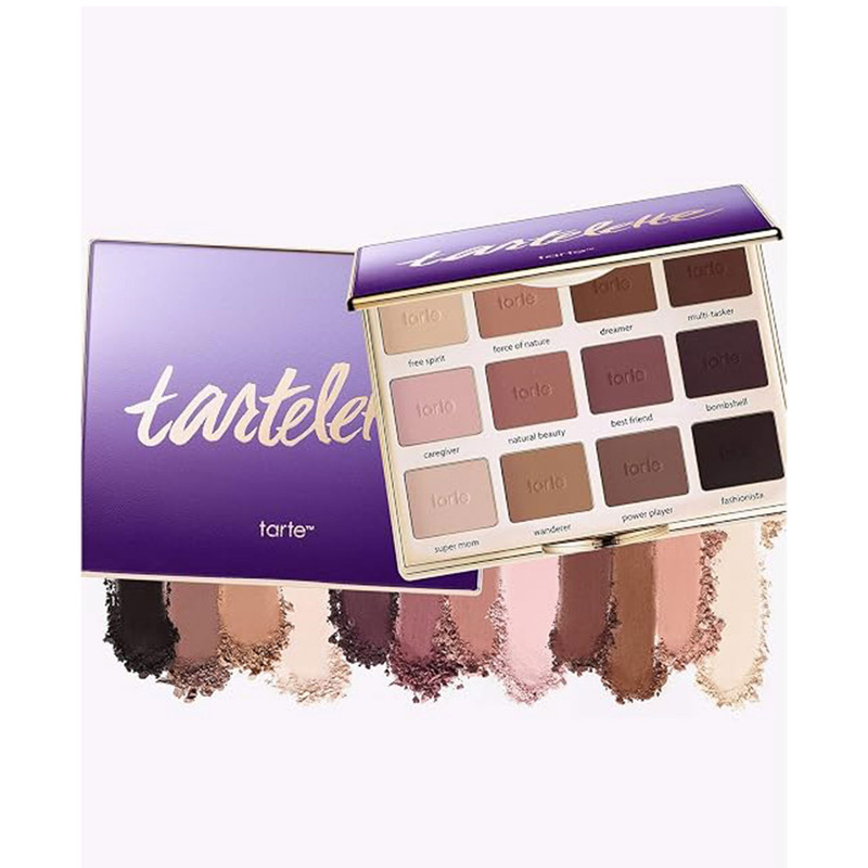 پالت سایه چشم تارت مدل Amazonian Clay Matte با 12 رنگ مات ، پیگمنت بالا، ترکیب‌پذیری عالی و ماندگاری طولانی