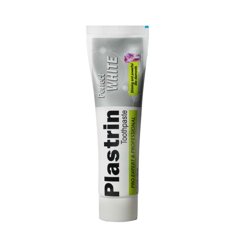 خمیر دندان پلاستین مدل Perfect White حجم 120 میلی لیتر خمیر دندان پلاستین مدل Perfect White حجم 120 میلی لیتر