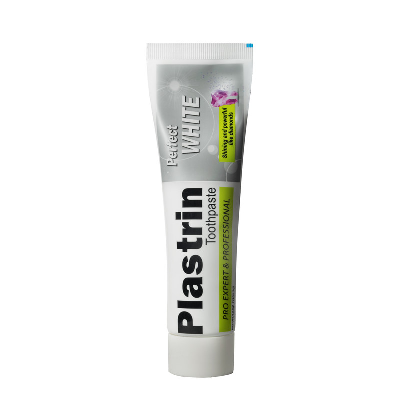 خمیر دندان پلاستین مدل Perfect White حجم 120 میلی لیتر خمیر دندان پلاستین مدل Perfect White حجم 120 میلی لیتر