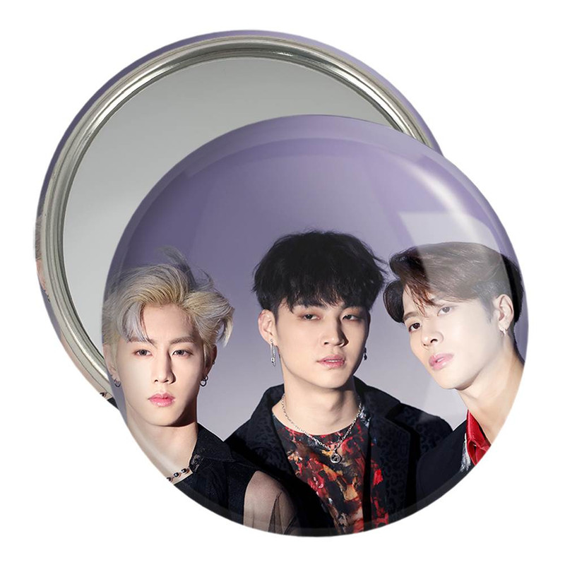 آینه جیبی خندالو مدل جکسون و جی بی و مارک گروه گات سون GOT7  کد 11656