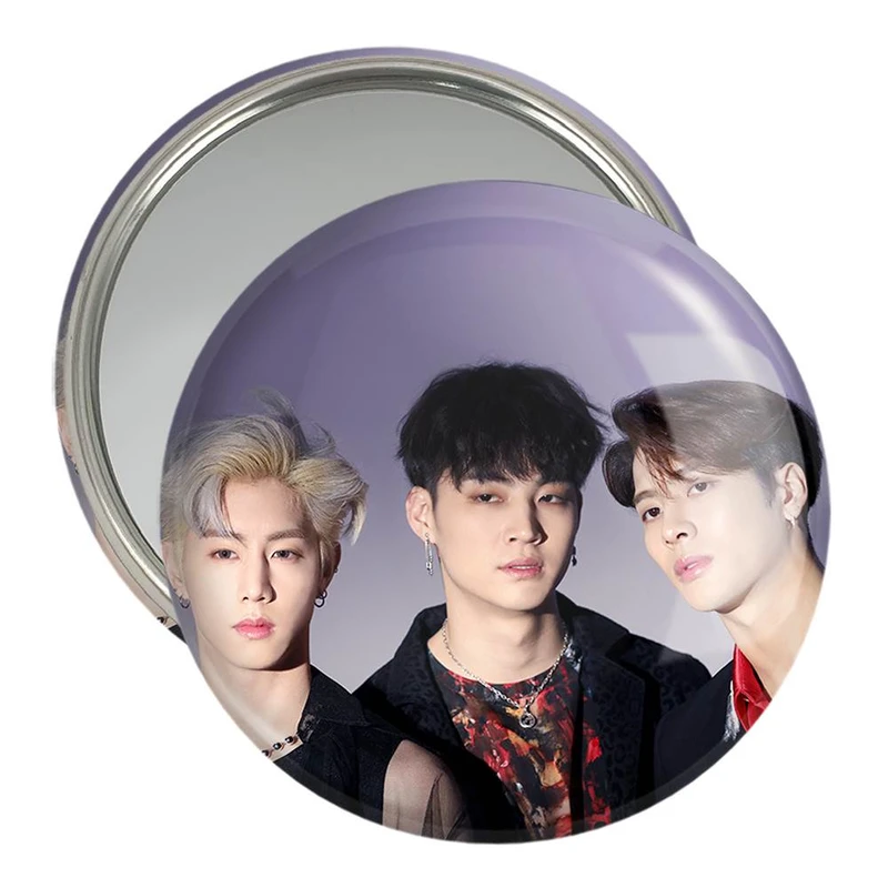 آینه جیبی خندالو مدل جکسون و جی بی و مارک گروه گات سون GOT7 کد 11656