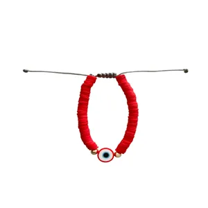 دستبند زنانه مدل Fimo Evil Eye