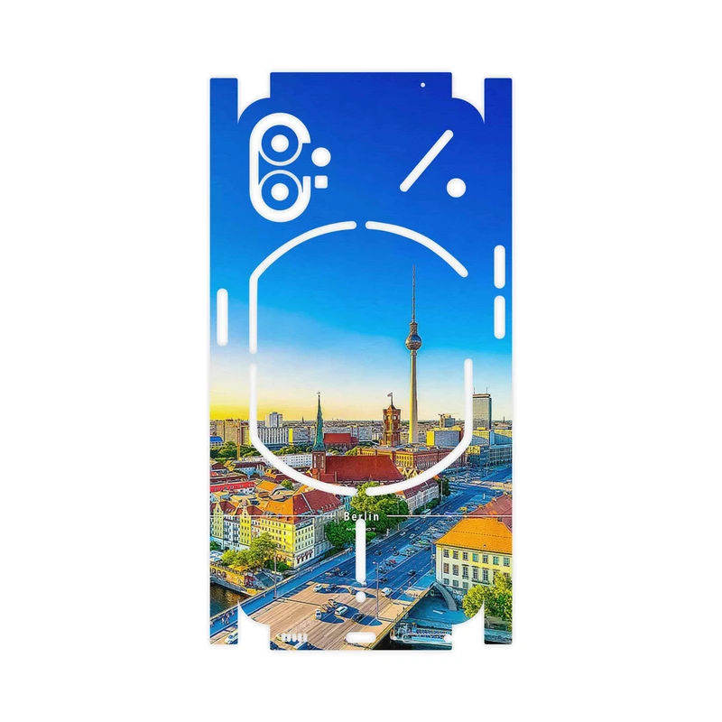 برچسب پوششی ماهوت مدل City of Berlin-FullSkin مناسب برای گوشی موبایل ناتینگ Phone 1