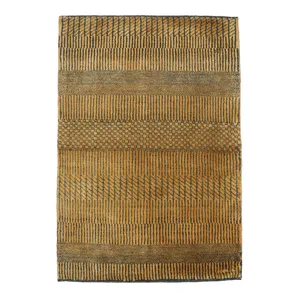 گبه دستباف یک متری طرح مدرن کد 40303491