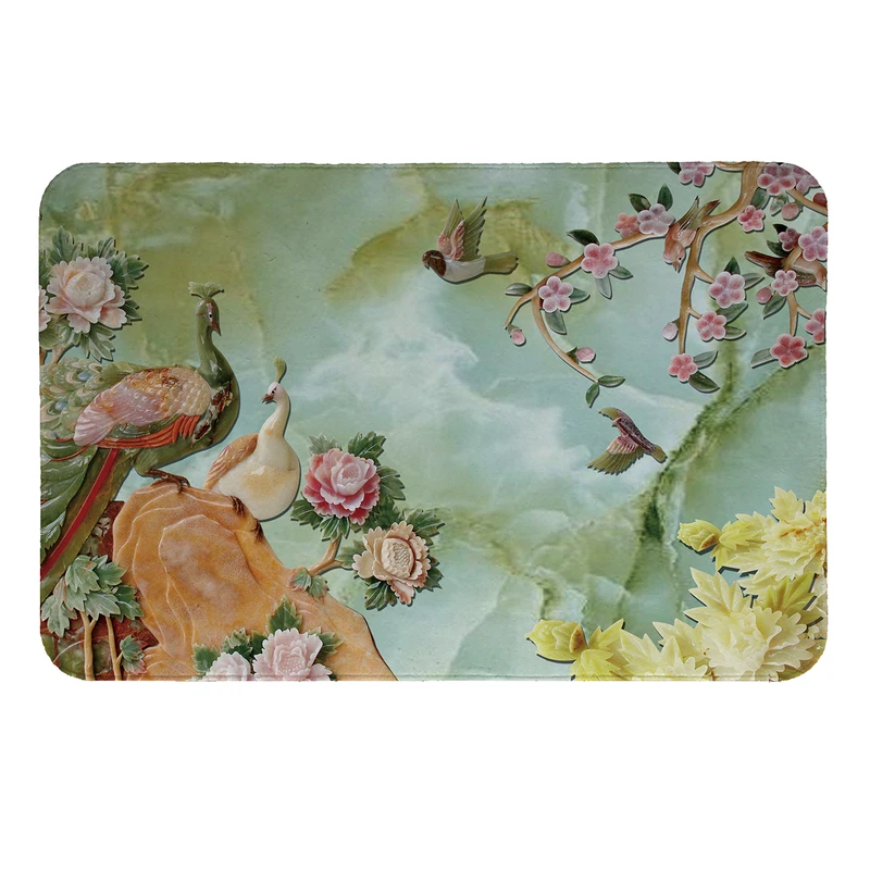 پادری طرح پرندگان کد 6101 سایز 110 × 80 سانتی متر