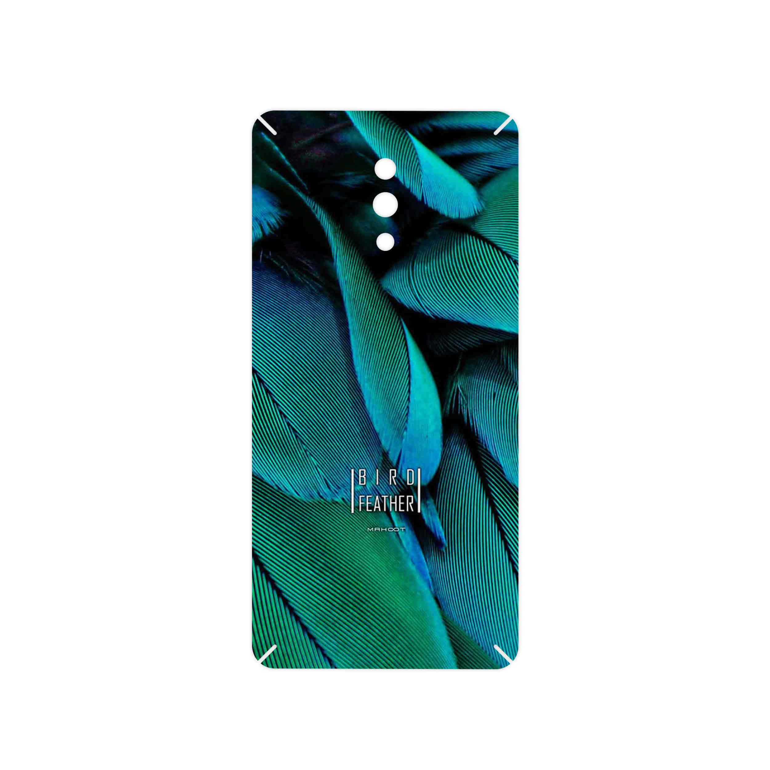 برچسب پوششی ماهوت مدل Green Feather مناسب برای گوشی موبایل اپو Reno