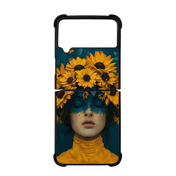  کاور گالری وبفر طرح نقاشی مناسب برای گوشی سامسونگ Galaxy Z Flip4