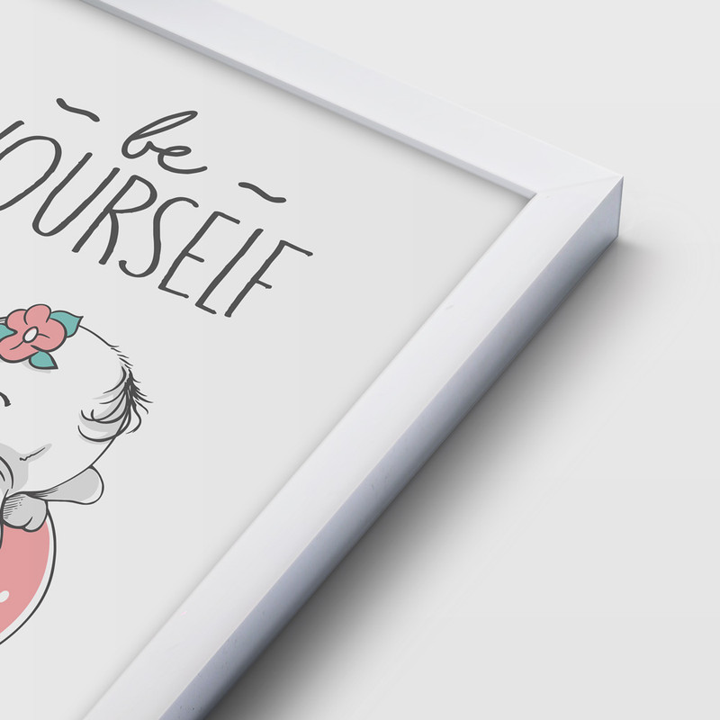 تابلو اتاق کودک سالی وود طرح فیل های سه قلو کد T112518 مجموعه 3 عددی