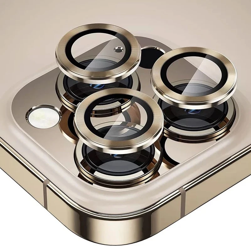 محافظ لنز دوربین فلزی قاب استایل مدل 001 مناسب برای گوشی موبایل اپل iphone 13pro max/13pro