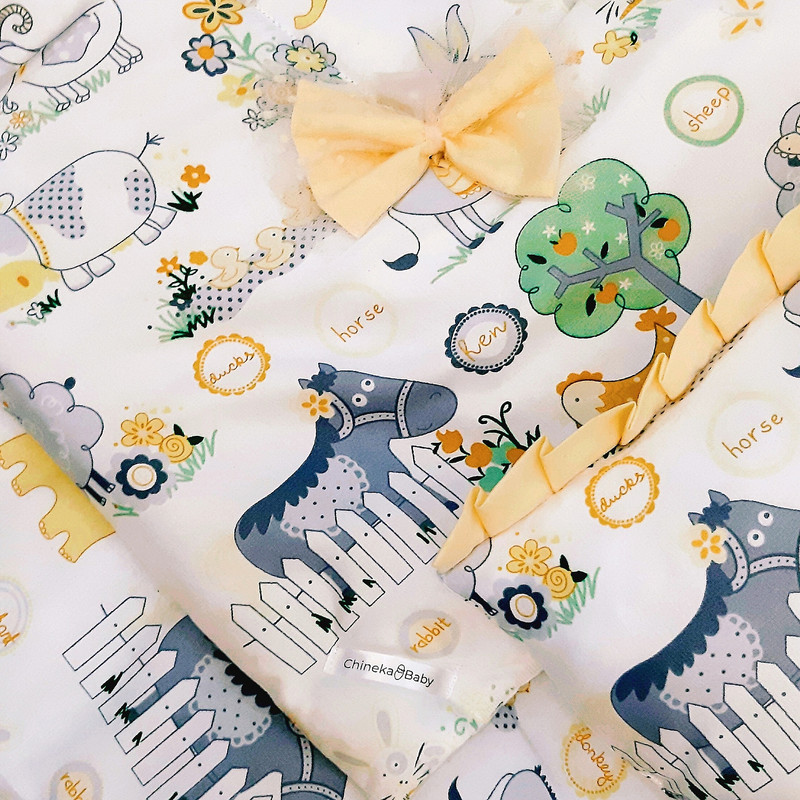 سرویس خواب کودک و نوزاد سه تکه چینکا مدل همتا