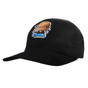 کلاه کپ بچگانه طرح بچه رئیس مدل D19 - 1360