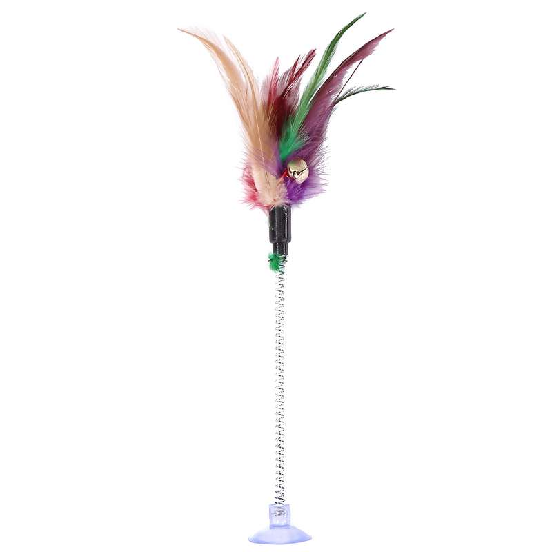اسباب بازی سگ و گربه مدل Teasery Wands کد Flying Feathring