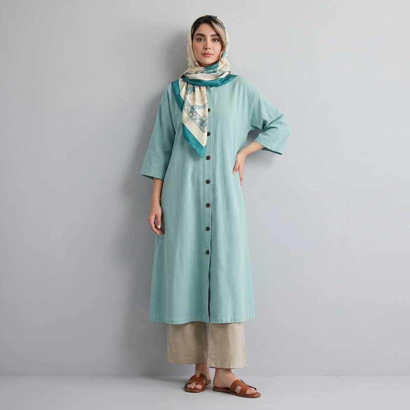 مانتو زنانه مدل لمون کد M5258
