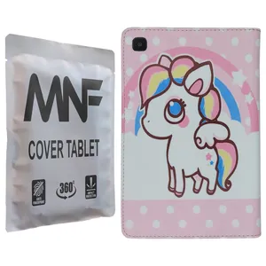 کیف کلاسوری ام ان اف طرح یونی کورن کد M-037 مناسب برای تبلت سامسونگ Galaxy Tab A7 Lite / T225