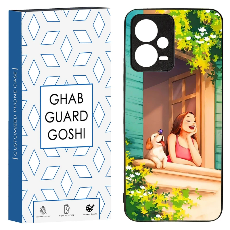 کاور قاب گارد گوشی طرح دخترانه کد TPU-015 مناسب برای گوشی موبایل شیائومی Redmi Note 12 5G / Poco X5 5G