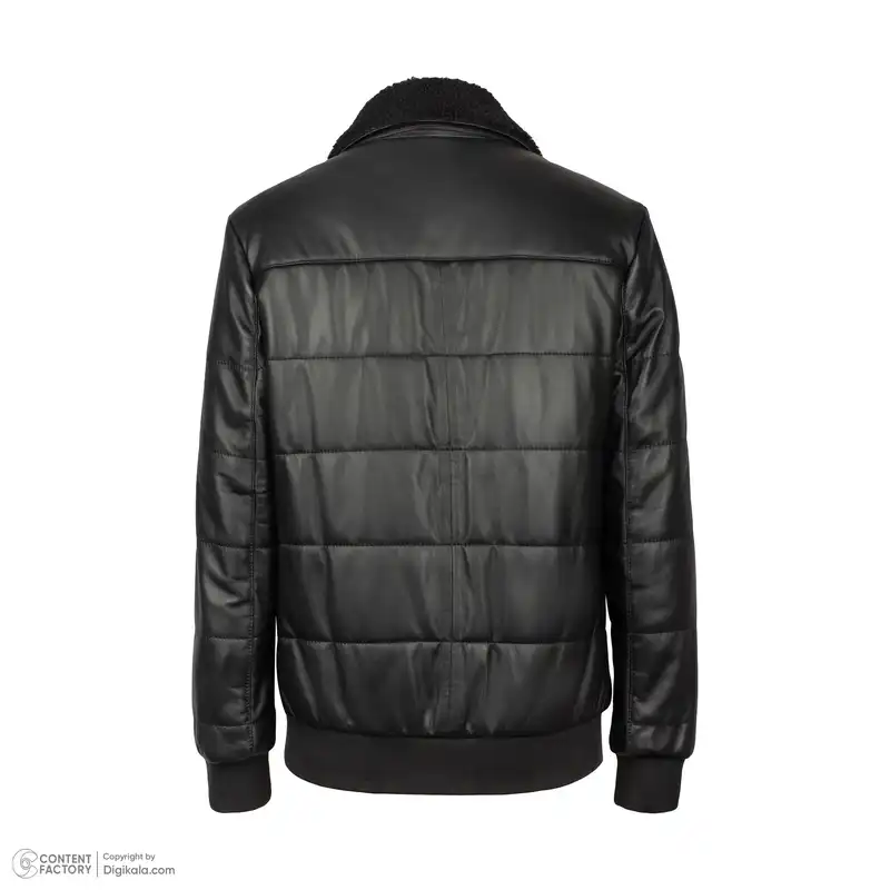 کاپشن مردانه چرم مشهد مدل K0627