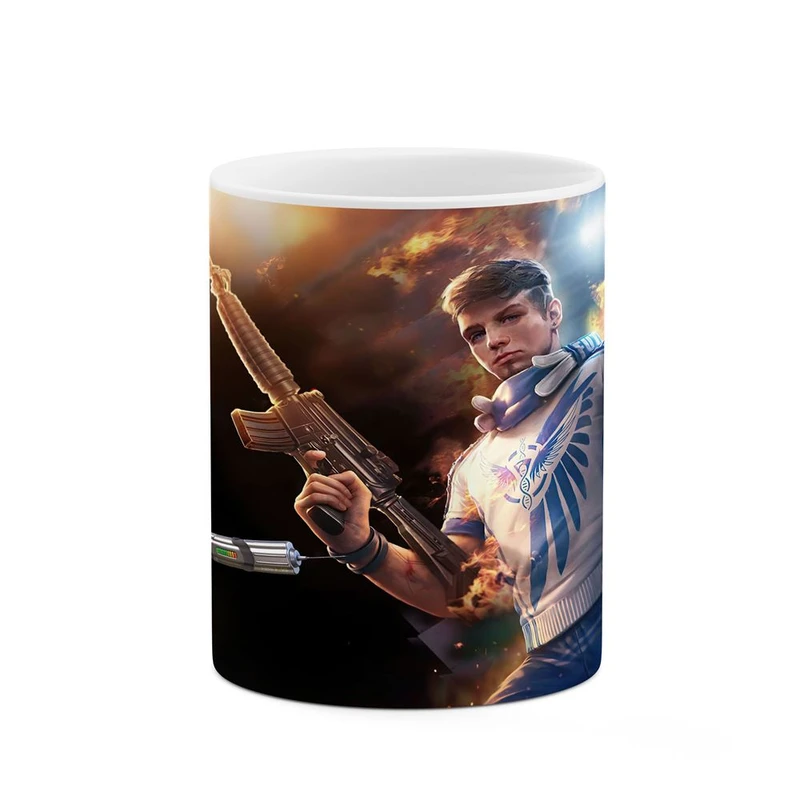 ماگ کاکتی مدل بازی Garena Free Fire کد mgh28645