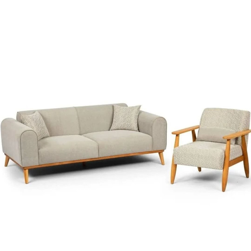 مبل راحتی هفت نفره شاهان دکور مدل هوگو 02