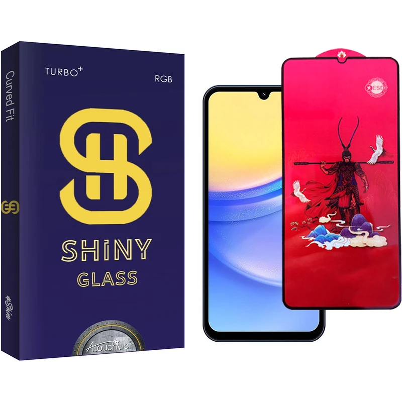 محافظ صفحه نمایش شیشه ای آتوچبو مدل King مناسب برای گوشی موبایل سامسونگ Galaxy A15
