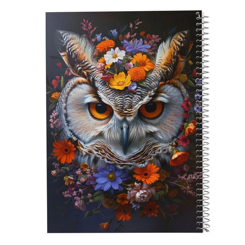 دفتر شطرنجی 50 برگ مدوپد طرح پرنده کد DF15246