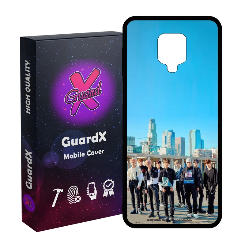 کاور گارد ایکس طرح استری کیدز مدل Glass10687 مناسب برای گوشی موبایل شیائومی Redmi Note9 Pro/Note 9 Pro Max/Redmi Note 9S/MI Poco M2 Pro