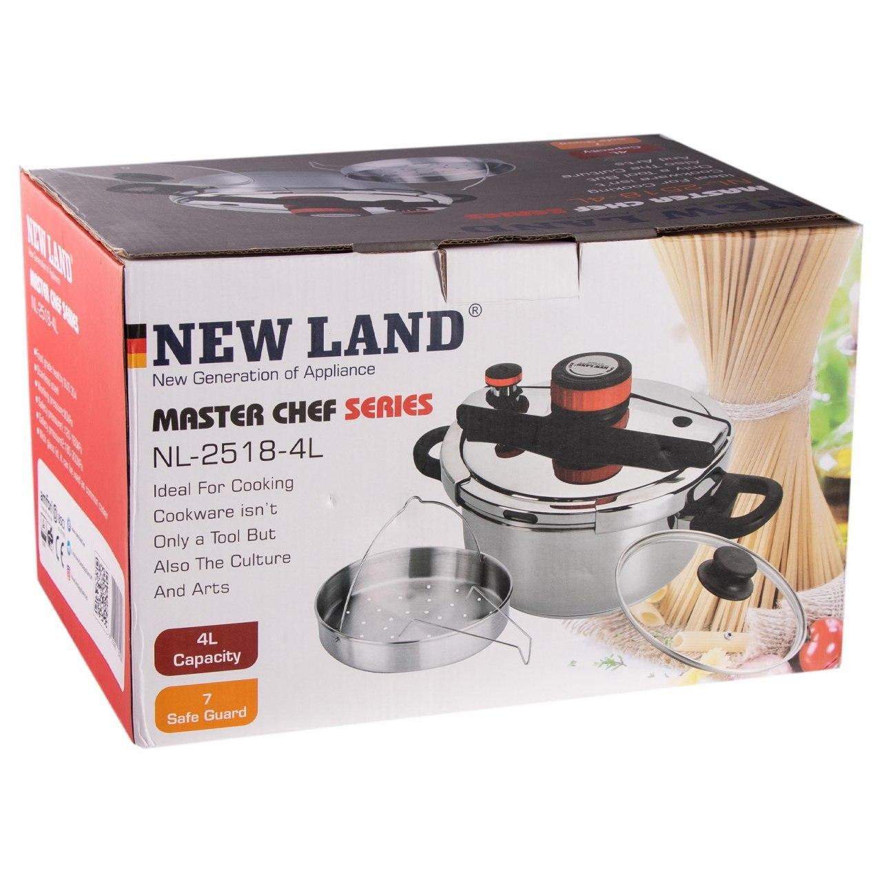 زودپز نیولند مدل NL-2518-4L