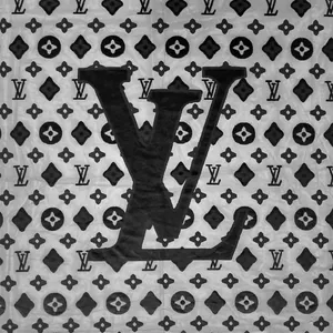 روسری زنانه لویی ویتون مدل مخمل ستاره