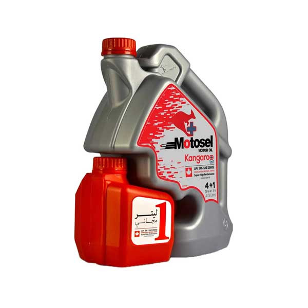 روغن موتور خودرو موتوسل مدل کانگورو 20W50 حجم 5 لیتر