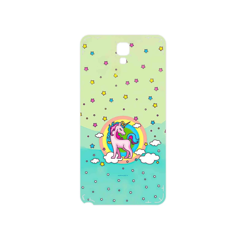برچسب پوششی ماهوت مدل Rainbow unicorn adventure مناسب برای گوشی موبایل سامسونگ Galaxy Note 3 Neo