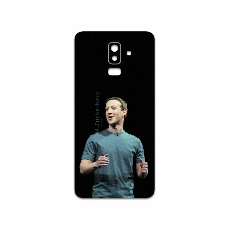 برچسب پوششی ماهوت مدل Mark Zuckerberg مناسب برای گوشی موبایل سامسونگ Galaxy J8