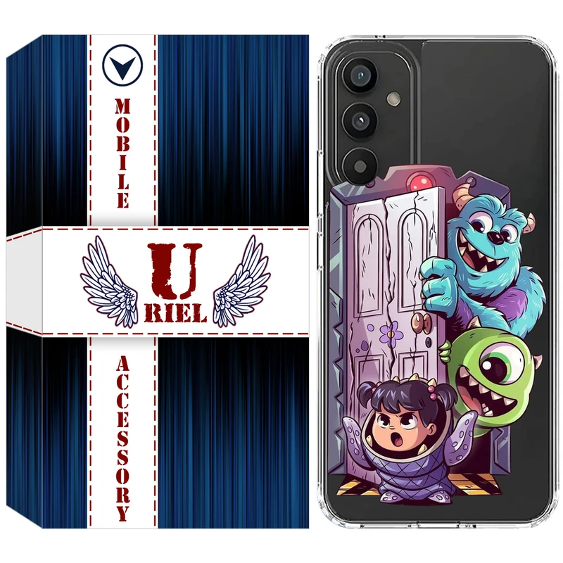 کاور یوریل مدل Clear کد 67 طرح سالیوان مناسب برای گوشی موبایل سامسونگ Galaxy A16