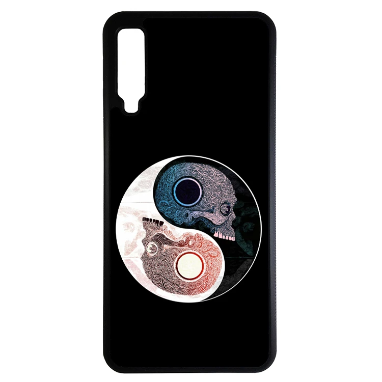 کاور طرح یین و یانگ مناسب برای گوشی موبایل سامسونگ galaxy a750/a7 2018