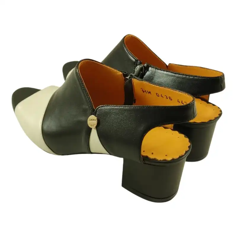 صندل زنانه مدل چرم طبیعی کد 694