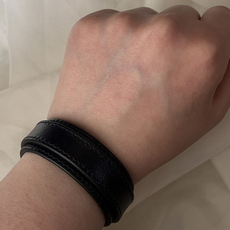 دستبند مدل چرم دوبل