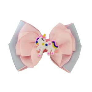 گیره مو دخترانه مدل یونیکورن اسب تکشاخ کد J17