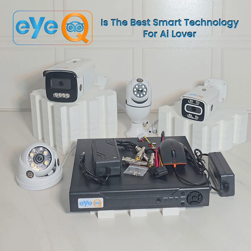 عکس شماره 12 : دوربین مداربسته آنالوگ آی کیو مدل full-color گد us