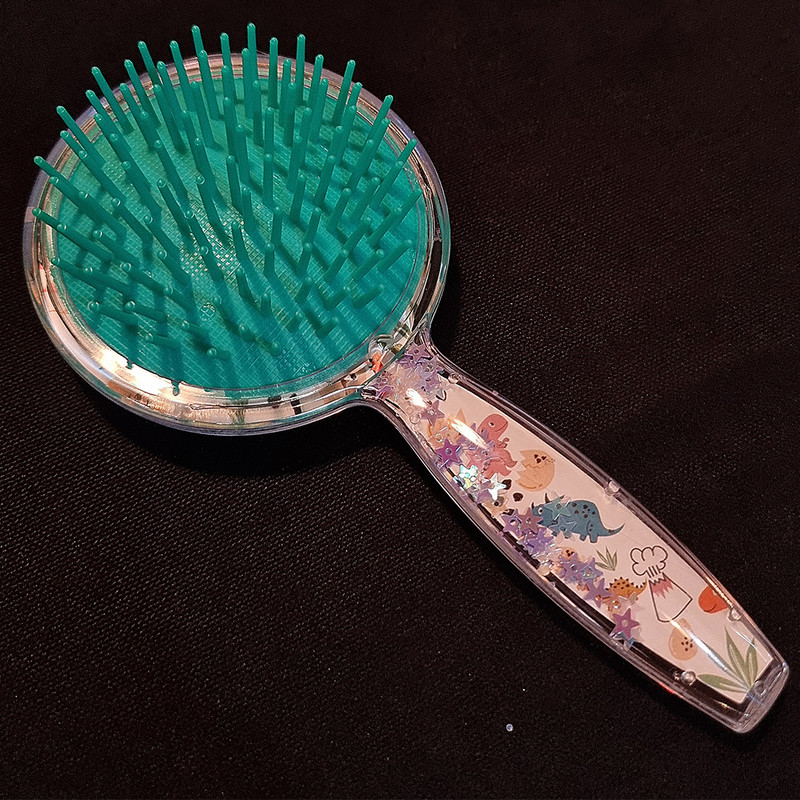 برس کودک مدل آکوریومی طرح دایناسور پولکی