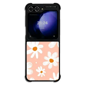 AKAM AMC-WSGZFLIP5-FLOWERS-37 Cover For Samsung Galaxy Z Flip 5