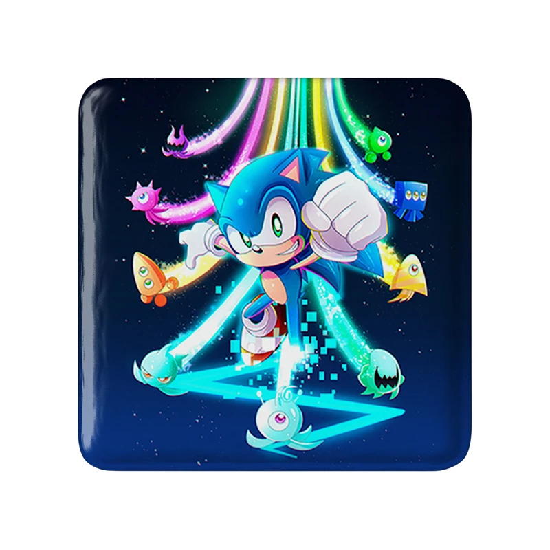 پیکسل خندالو طرح سونیک (Sonic) مدل مربعی کد 37026