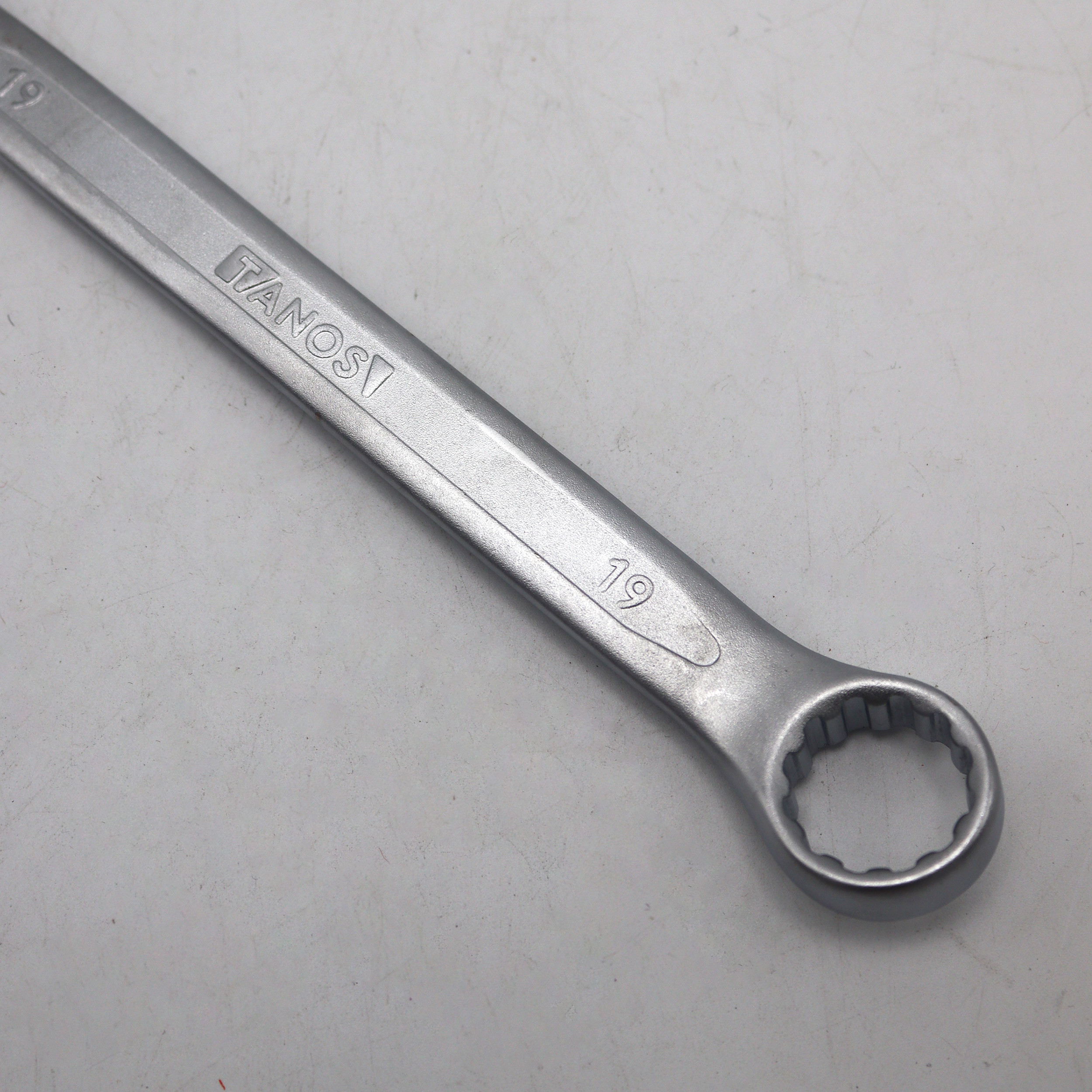 اچار یکسر تخت و یکسر رینگی تانوس مدل YP-019 سایز 19 میلیمتر