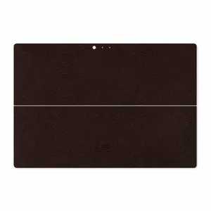 MAHOOT Dark-Brown-Leather Cover Sticker for Microsoft Surface Pro 3 2014